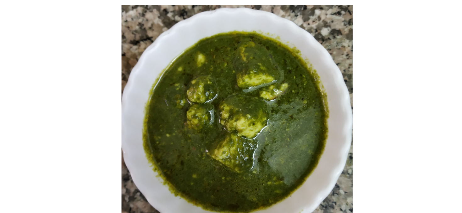 Palak Paneer (Cottage Cheese in Spinach) Recipe