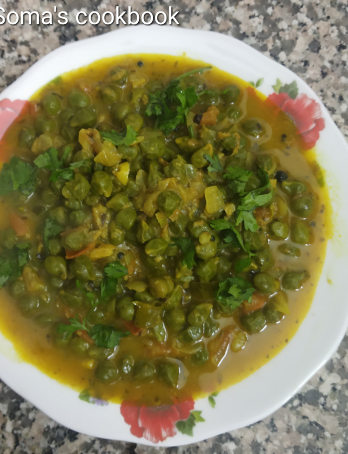 Hare Chane ki Sabzi or Green Chickpeas Curry
