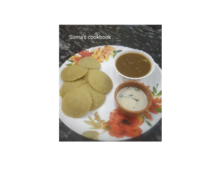 Millet Idli with Chidambaram Brinjal Gosthu and Peanut Chutney Recipe
